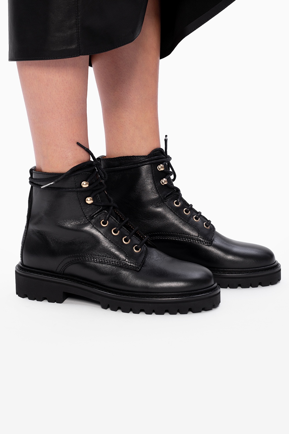 Isabel marant hot sale combat boots